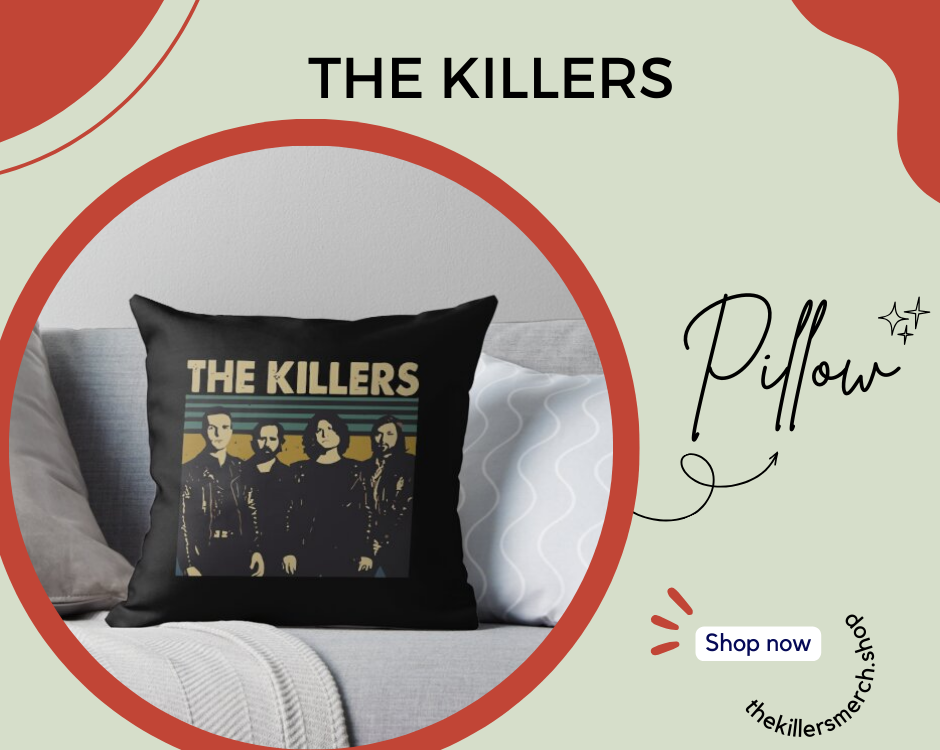 no edit thekillers Pillow - The Killers Shop