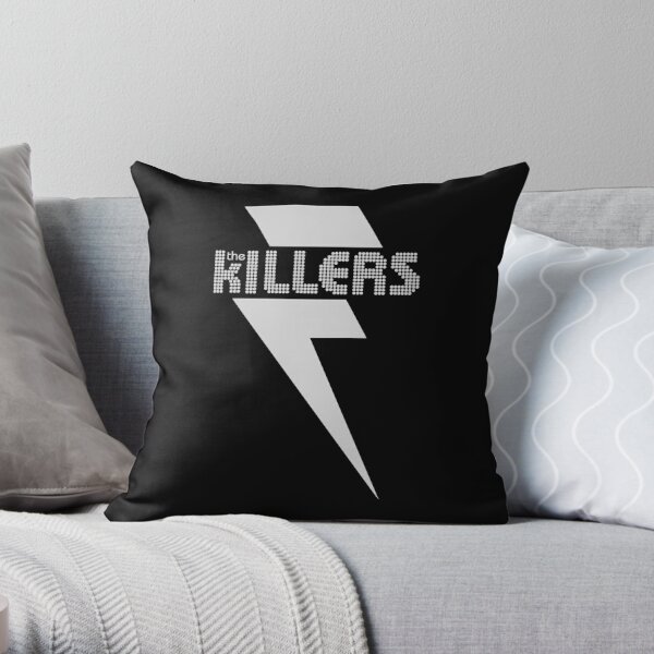 assembling a complex puzzle> Throw Pillow RB0301 product Offical thekillers Merch