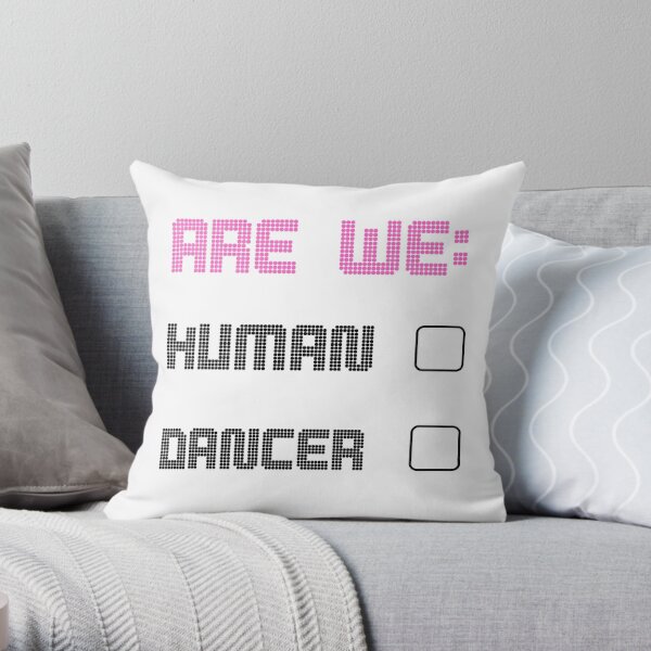 Are We Human? - The Killers Throw Pillow RB0301 product Offical thekillers Merch
