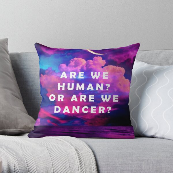 Are we human or are we dancer ? the killers design  Throw Pillow RB0301 product Offical thekillers Merch