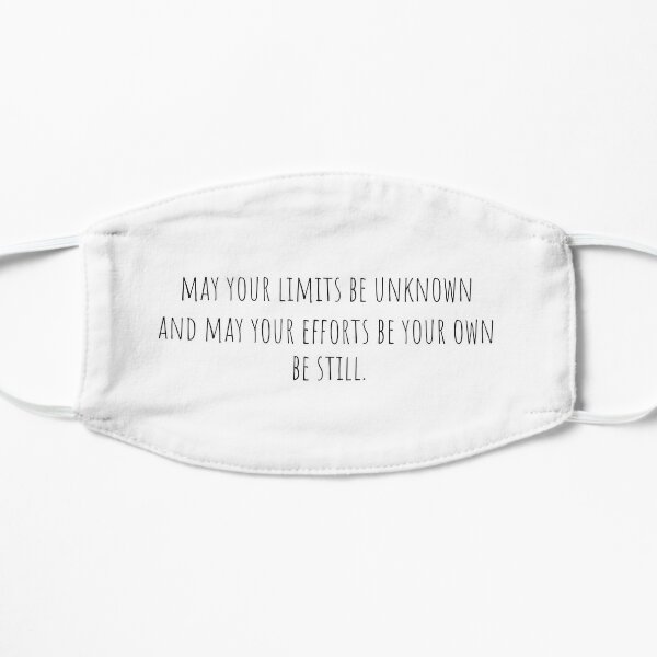 Be Still by The Killers Flat Mask RB0301 product Offical thekillers Merch