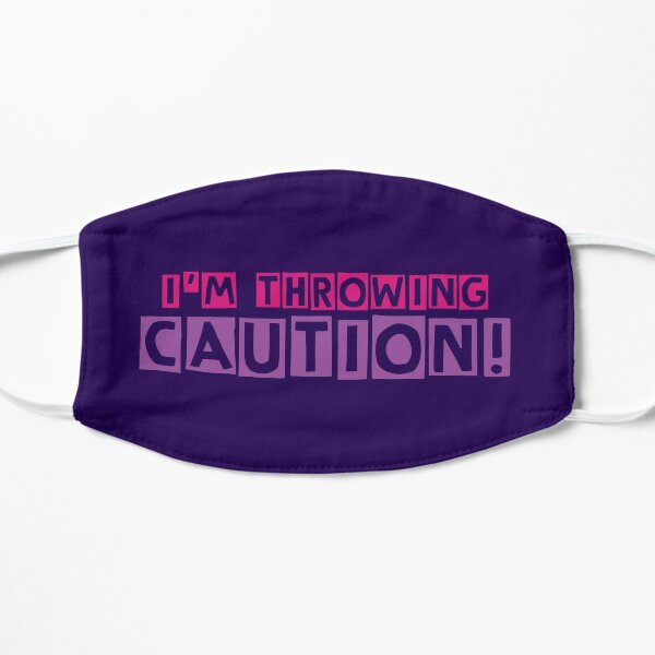 "I'm Throwing Caution" - The Killers Flat Mask RB0301 product Offical thekillers Merch